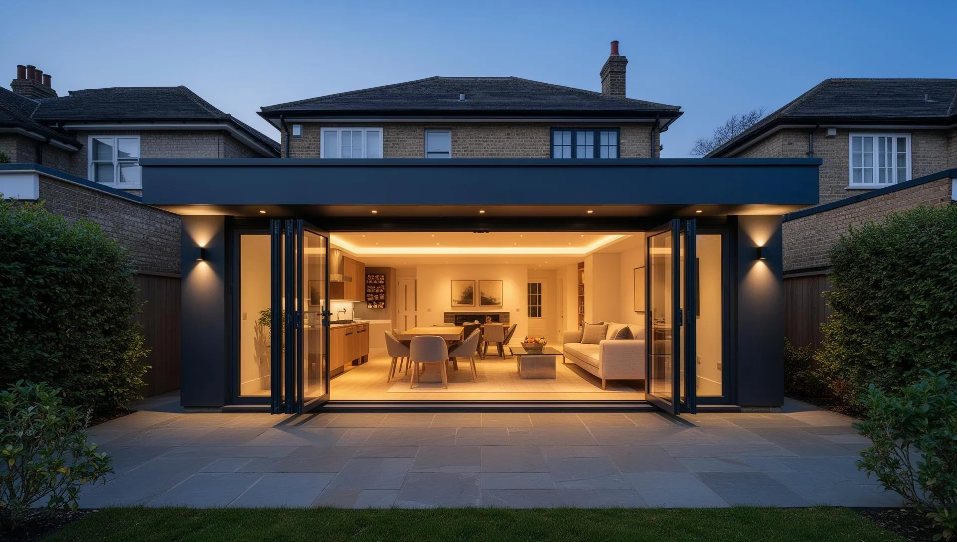 Completed residential building project by Precision Development Group in Solihull